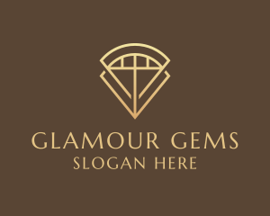 Diamond Jewelry Gemstone  logo design