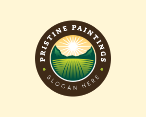 Agriculture Farm Field Logo