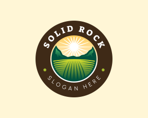 Agriculture Farm Field Logo