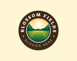 Agriculture Farm Field logo design