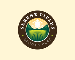 Agriculture Farm Field logo design