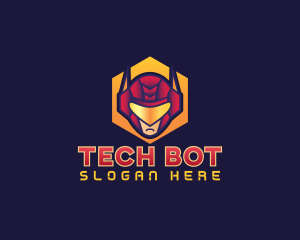 Cyborg Robot Esport logo design