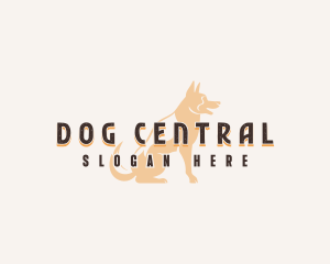 Canine Dog Training logo design