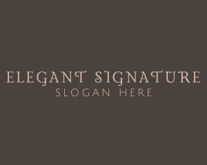 Elegant Premium Aesthetic logo design