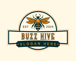 Honey Bee Hornet logo design