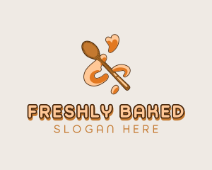 Baker Wooden Spoon Patisserie logo design