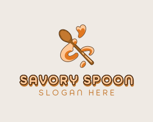 Baker Wooden Spoon Patisserie logo design