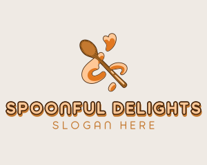 Baker Wooden Spoon Patisserie logo design