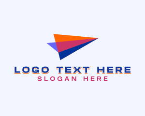 Plane Delivery Shipment  logo