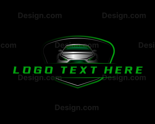 Car Racing Badge Logo