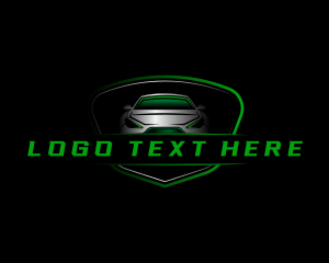 Car Racing Badge logo