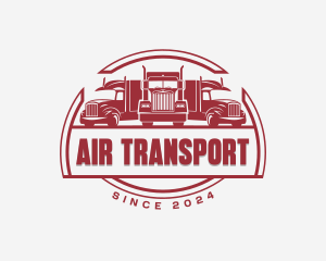 Freight Trucking Vehicle logo design