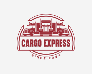 Freight Trucking Vehicle logo design