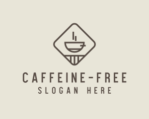 Minimalist Coffee Cafe logo design