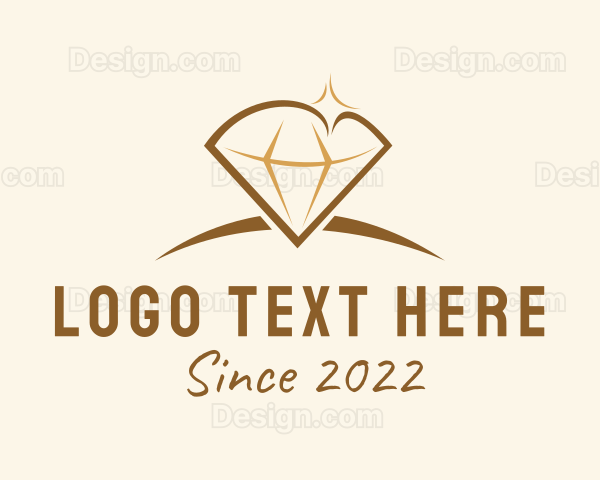 Crystal Diamond Jewelry Logo