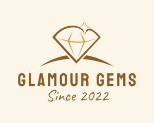 Crystal Diamond Jewelry  logo design