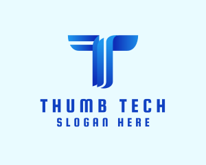 Tech Telecommunication App logo design