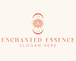 Mystical Fortune Teller Eye logo design