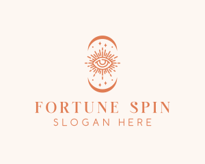 Mystical Fortune Teller Eye logo design