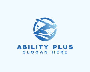 Disabled Paralympic Swimming logo