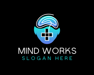 Brain Mental Health logo design