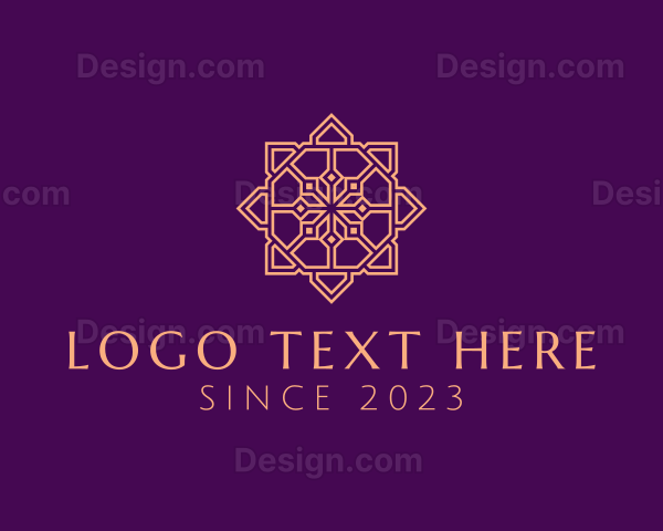 Decorative Moroccan Tile Logo