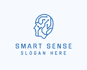 IT Artificial Intelligence Mind logo