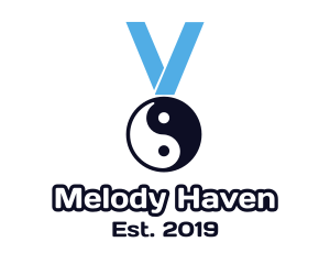 Chinese Yin & Yang Medal logo