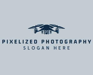 Quadrotor Drone Videography logo design