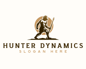 Caveman Hunter Spear logo