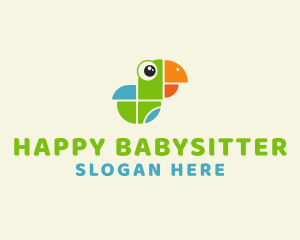 Avian Baby Bird  logo design