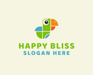 Avian Baby Bird  logo design