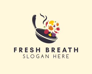 Healthy Fresh Cuisine logo design