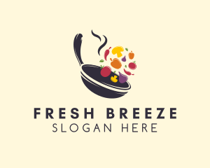 Healthy Fresh Cuisine logo design