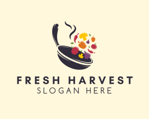 Healthy Fresh Cuisine logo design