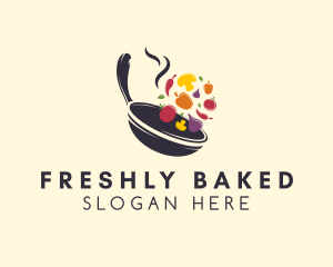 Healthy Fresh Cuisine logo design