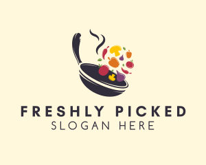 Healthy Fresh Cuisine logo design