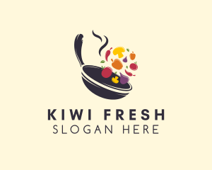 Healthy Fresh Cuisine logo design