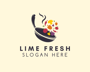 Healthy Fresh Cuisine logo design