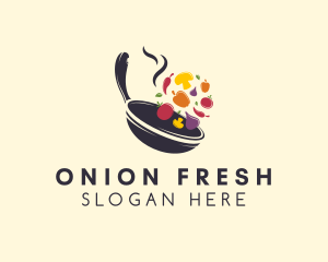 Healthy Fresh Cuisine logo design