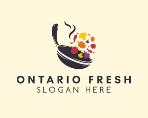 Healthy Fresh Cuisine logo design