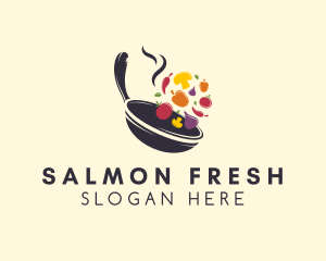 Healthy Fresh Cuisine logo design