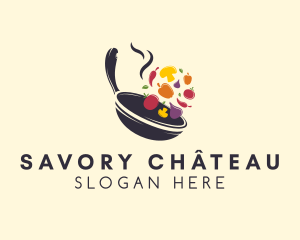 Healthy Fresh Cuisine logo design