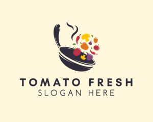 Healthy Fresh Cuisine logo design