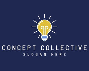Light Bulb Idea logo