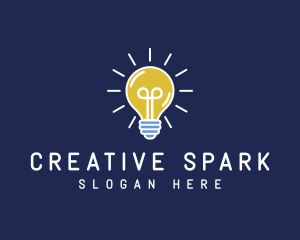 Light Bulb Idea logo