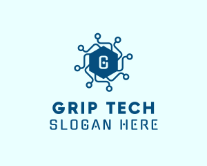 Tech Circuit Software logo design