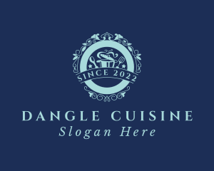 Cuisine Kitchen Cooking logo design