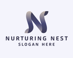 Web Developer Letter N Business logo design