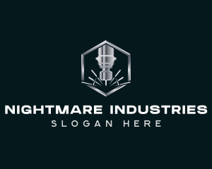 Industrial Laser Cutter logo design